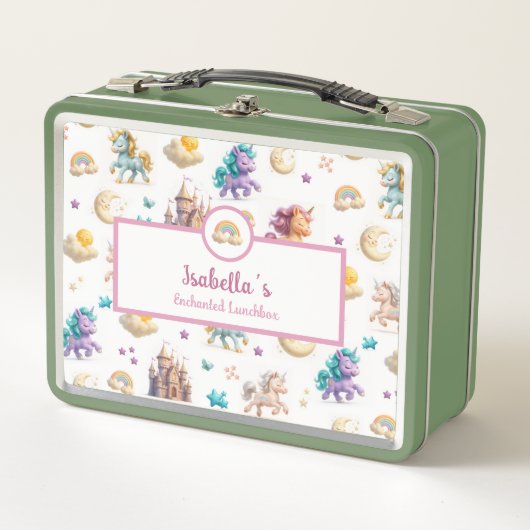 Unicorns & Fairytale Castle - Enchanted Lunchbox (Voorkant)