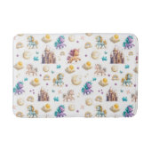 Unicorns & Fairytale Castle - Fantasy Bathroom Badmat (Voorkant)