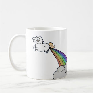 Unicorns Fart Rainbows Coffee Mok