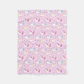 Unicorns Fleece Blanket (Voorkant)