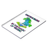 Unicorns geloven in magie notitieboek (Linkerzijde)