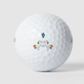 Unicorns Golfballen (Voorkant)