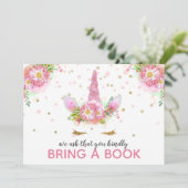 Unicorns in Bloom Kaart (Staand voorkant)