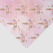 Unicorns in Bloom Tissuepapier (Detail)