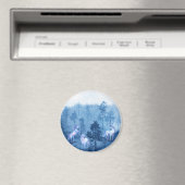 Unicorns in de mist magneet (Insitu (Vaatwasser))