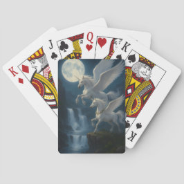 Unicorns in flight -Playing cards Pokerkaarten