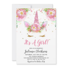 Unicorns in het Baby shower Bloom