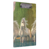 Unicorns in het meer klembord (Rechts)