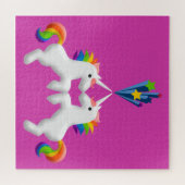 Unicorns Legpuzzel (Horizontaal)