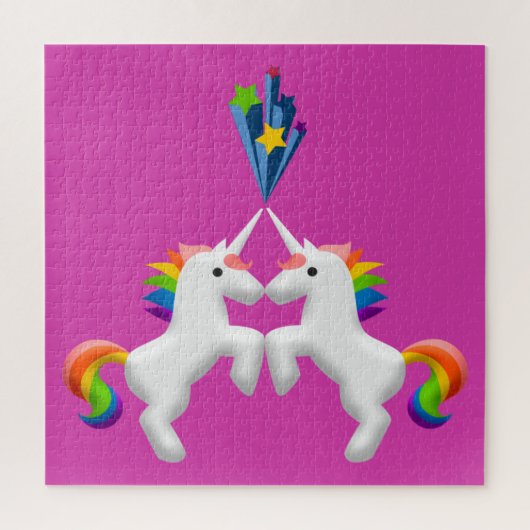 Unicorns Legpuzzel (Verticaal)