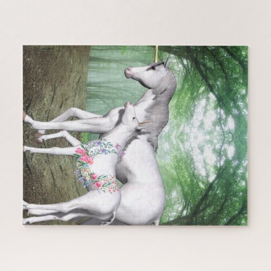 Unicorns Legpuzzel (Horizontaal)