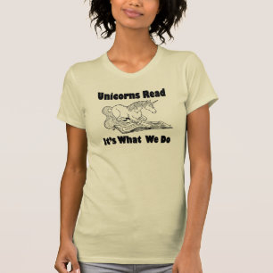 Unicorns lezen - het is wat we doen - BL T-shirt