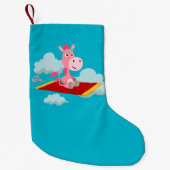 Unicorn's Magic Carpet Ride kerststaart Kleine Kerstsok (Voorkant)