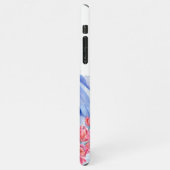 Unicorns met Flowers Waterverf Art iPhone Hoesje (Linkerkant)