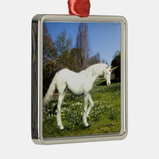 Unicorns Metalen Ornament (Rechts)