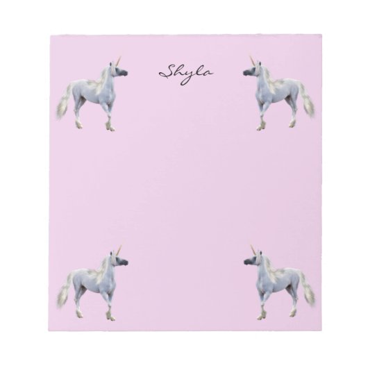 Unicorns Notitieblok (Voorkant)
