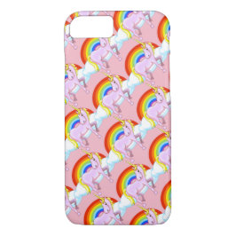 Unicorns op Rainbows Cell Phone Case