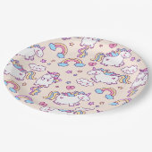 Unicorns Papieren Bordje (Gekanteld)