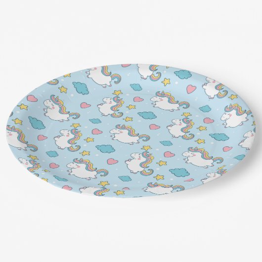 Unicorns Papieren Bordje (Gekanteld)