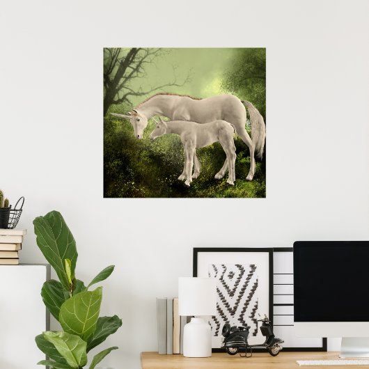 UNICORNS POSTER (Thuiskantoor)