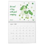 Unicorns & Quotes Cute Colorful 2022 Kalender (Mar 2027)