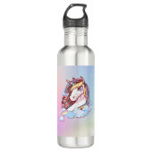 Unicorns & Rainbows Waterfles (Voorkant)