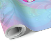 Unicorns, regenboogspiraaltjes voor dikpasteitjes. cadeaupapier (Rol Hoek)