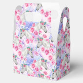 Unicorns & Rozen Patroon Bedankdoosjes (Geopend)