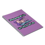 Unicorns schrijven - Het is wat we Notitieboek doe (Rechterzijde)