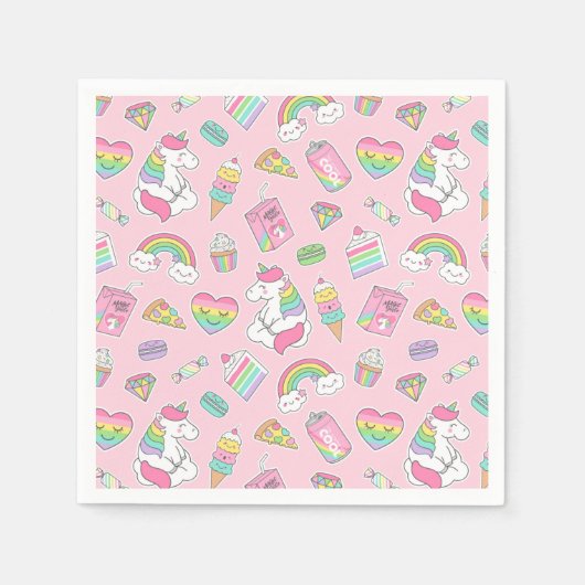 Unicorns Servet (Voorkant)