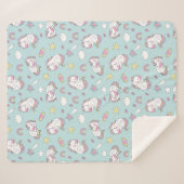 Unicorns Sherpa Blanket Deken (Voorkant (horizontaal))