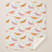 Unicorns Sherpa Deken (Voorkant)