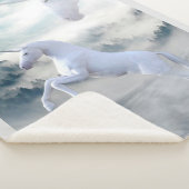 Unicorns Sherpa Deken (3/4)