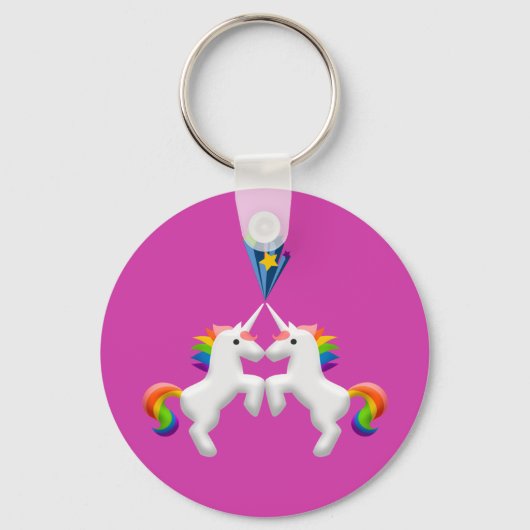 Unicorns Sleutelhanger (Voorkant)