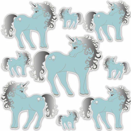 Unicorns Sticker (Voorkant)