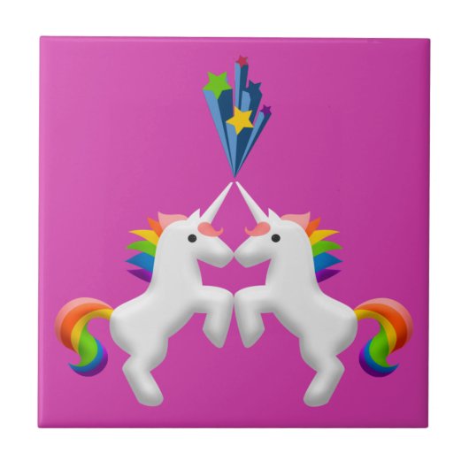 Unicorns Tegeltje (Voorkant)