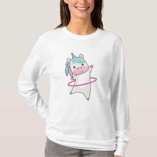 Unicorns the Hullern Sports Pink Unicorn Funny T-shirt