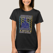 Unicorns Think retro mannen constructieproject ma T-shirt (Voorkant)