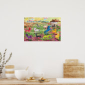 Unicorns uit het Poster Unimaise (Keuken)