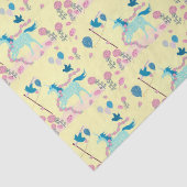 Unicorn's verjaardag tissuepapier (Detail)