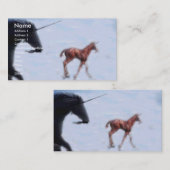 Unicorns Visitekaartje (Voorkant / Achterkant)