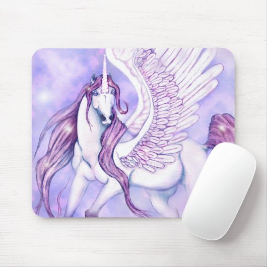 Unicorns Vlucht van Fancy Muismat (Met muis)