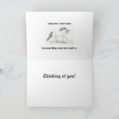 "Unicorns werden verondersteld in" Kaart (Binnen)