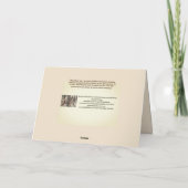 "Unicorns werden verondersteld in!" Kaart (Achterkant)