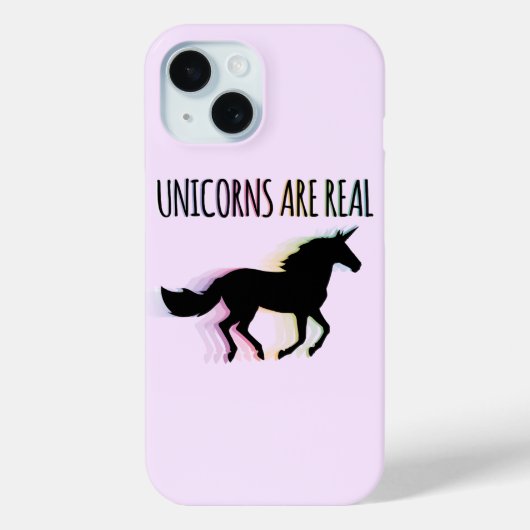 Unicorns zijn echt Case-Mate iPhone case (Achterkant)