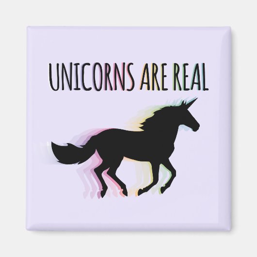 Unicorns zijn echt magneet (Voorkant)