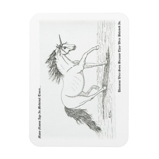 Unicorns zijn echt magneet (Verticaal)