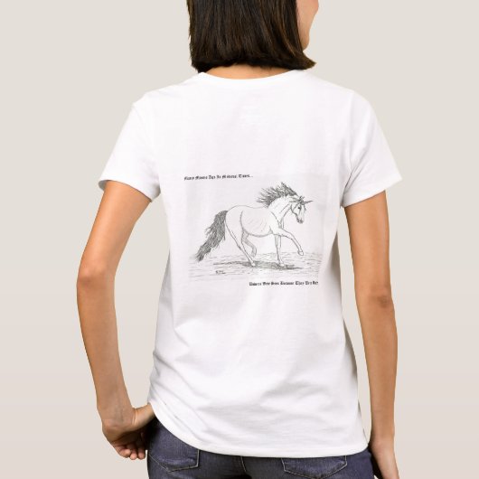 Unicorns zijn echt t-shirt (Achterkant)