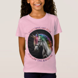 Unicorns zijn echt t-shirt