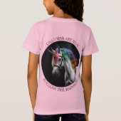 Unicorns zijn echt t-shirt (Achterkant)